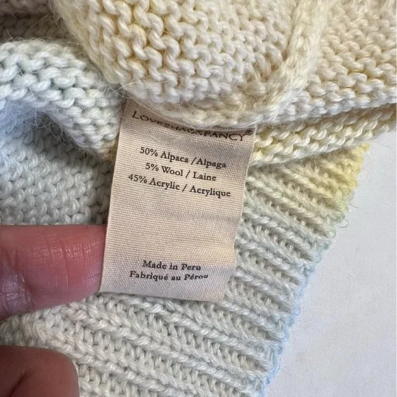 LoveShackFancy Pastel Multicolor Sweater - Picture 9 of 10